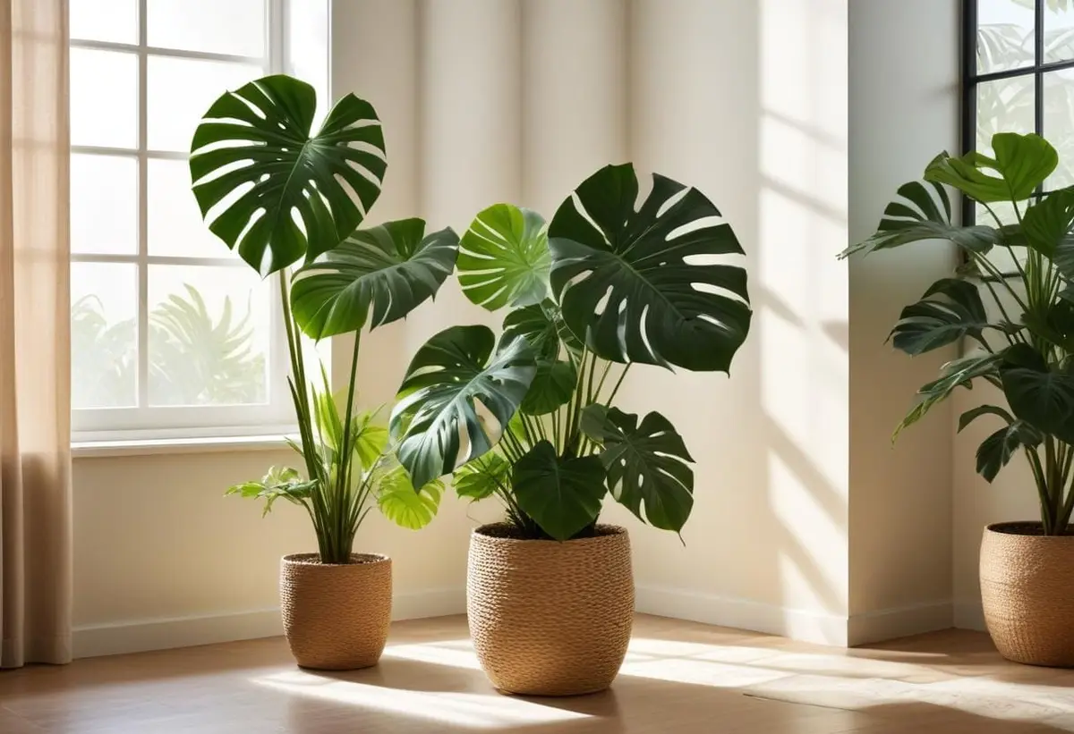Fixa ditt hem med en härlig monstera! illustration