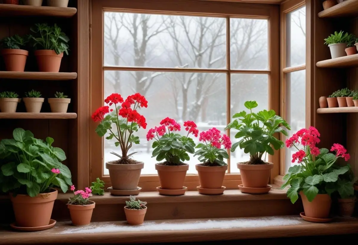 Så lyckas du övervintra dina pelargoner med stil! illustration